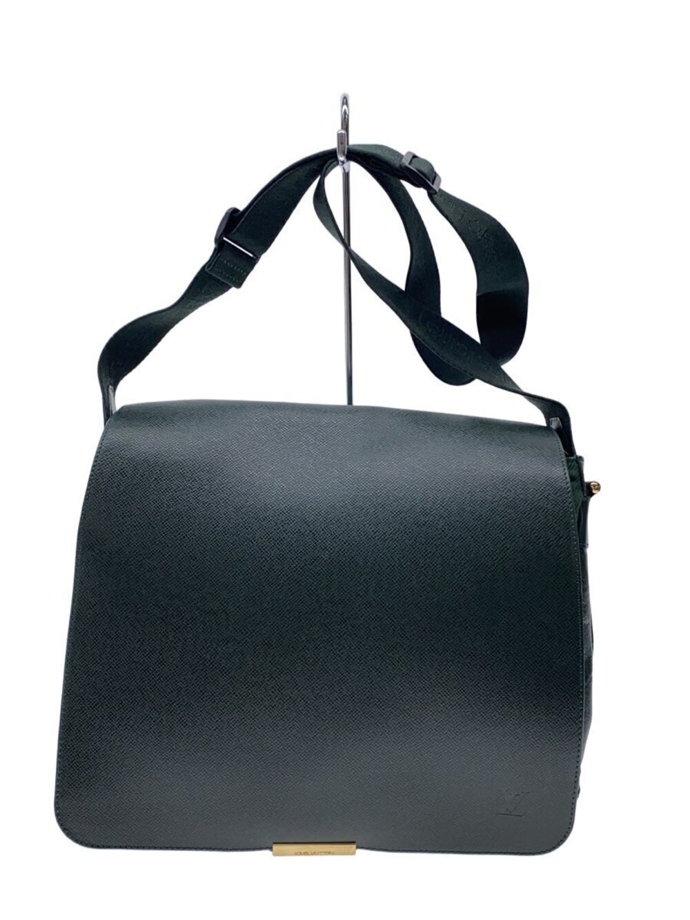 LOUIS VUITTON Victor Taiga Leather Green
